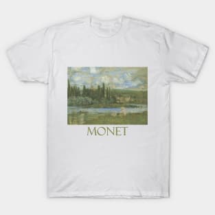 Vetheuil sur Seine by Claude Monet T-Shirt